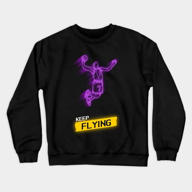 Keep Flying Crewneck Sweatshirt by osaya